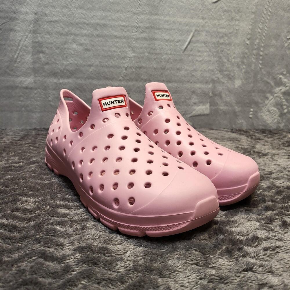 Hunter Shoes Womens Size 5 Slip On‎ Rubber Water Shoes Garden Clogs Comfort